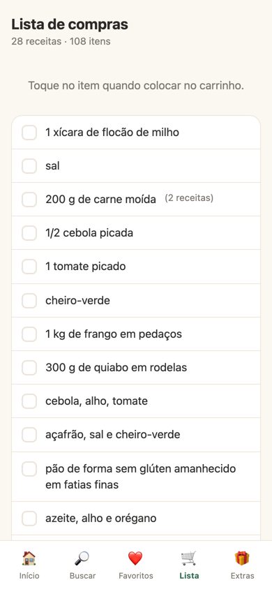 Lista de compras