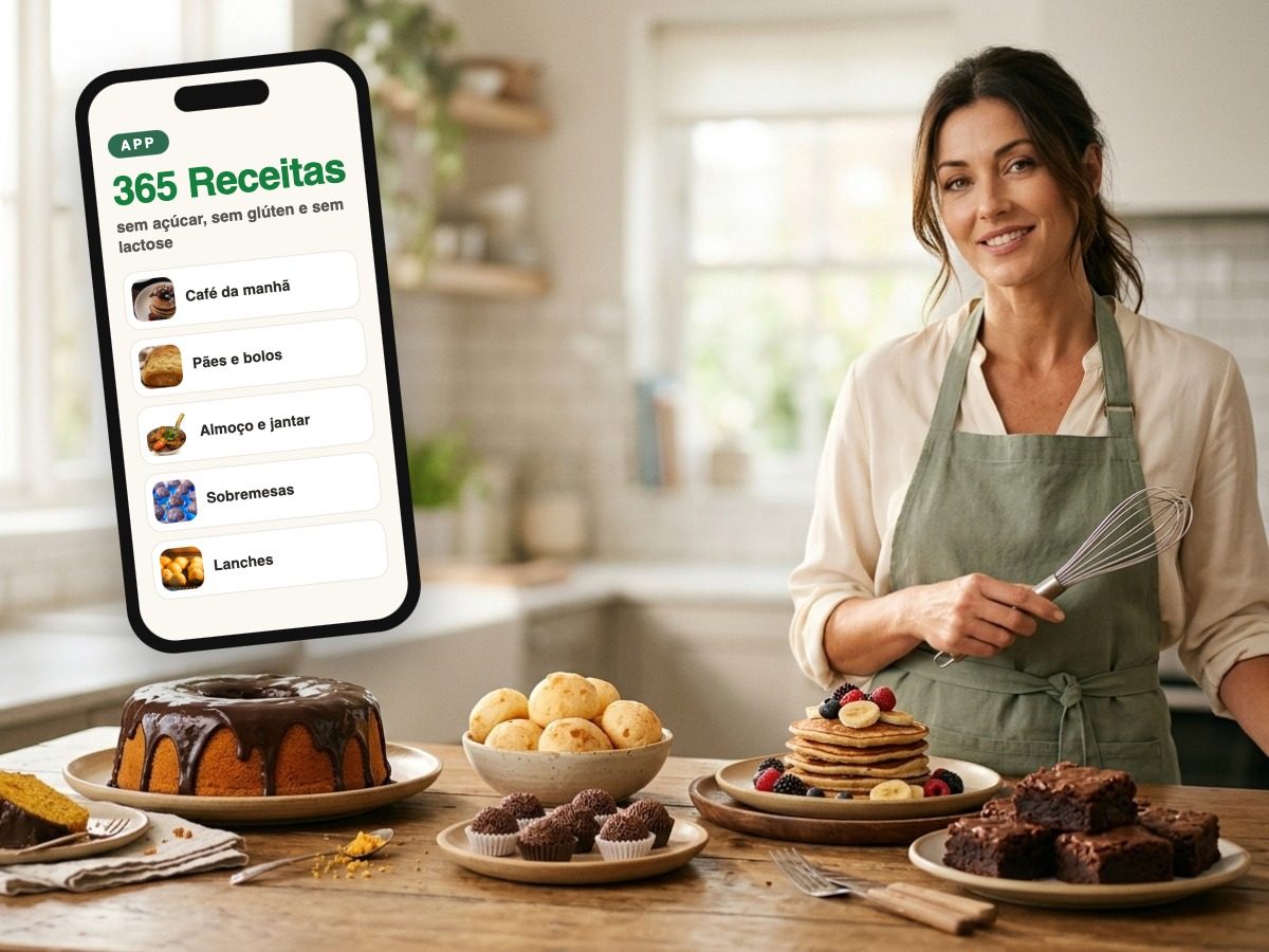 Chef Maria e o app Cozinha Leve 365